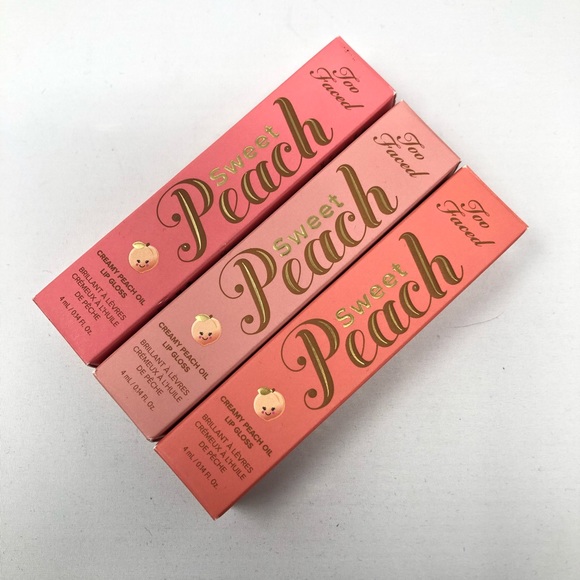 Too Faced Other - NEW Too Faced Sweet Peach Oil Lip Gloss